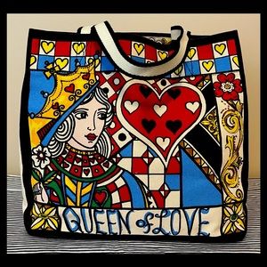 Brighton Queen of Love Tote NWT